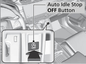 Honda CR-V. Auto Idle Stop System ON/OFF