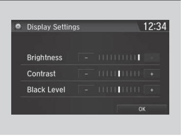 Honda CR-V. Display Setup